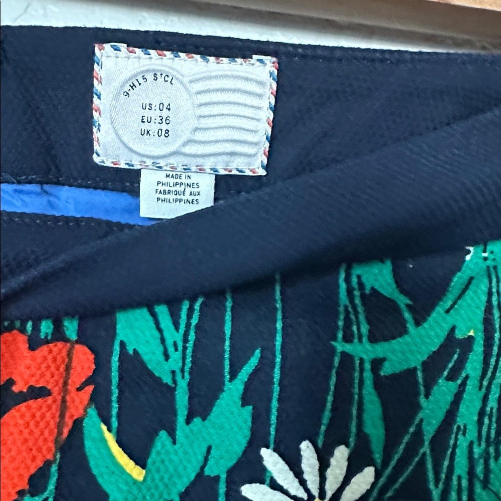 Anthropologie Postmark Lush Vertical Garden Skirt - Picture 5 of 8